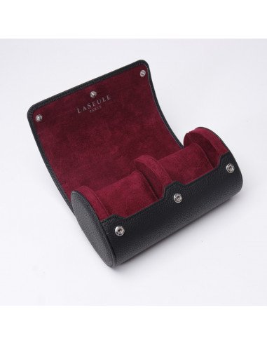 étuis de voyage pour 2 montres cuir véritable - LaSeule