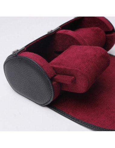 étuis de voyage pour 2 montres cuir véritable - LaSeule